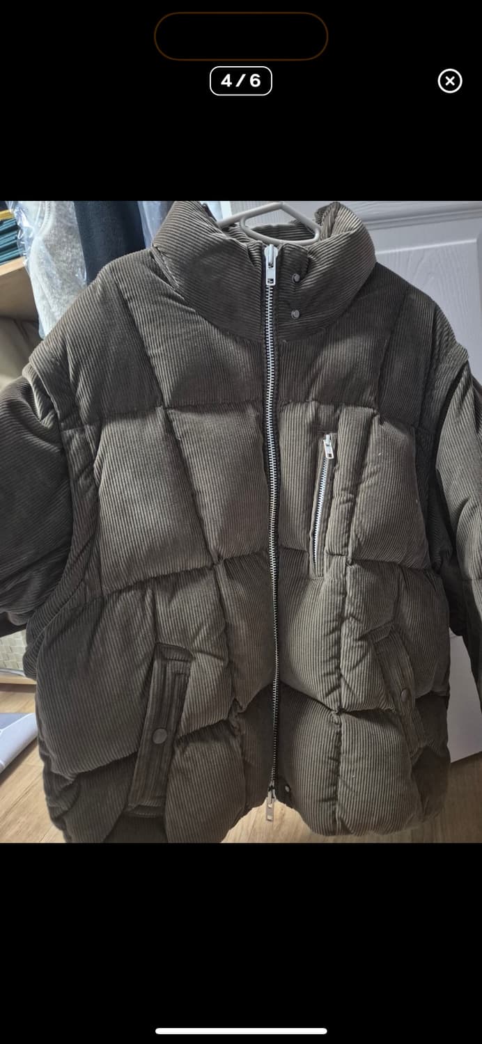 알렌느 코듀로이 덕다운패딩 2사이즈 상품이미지4