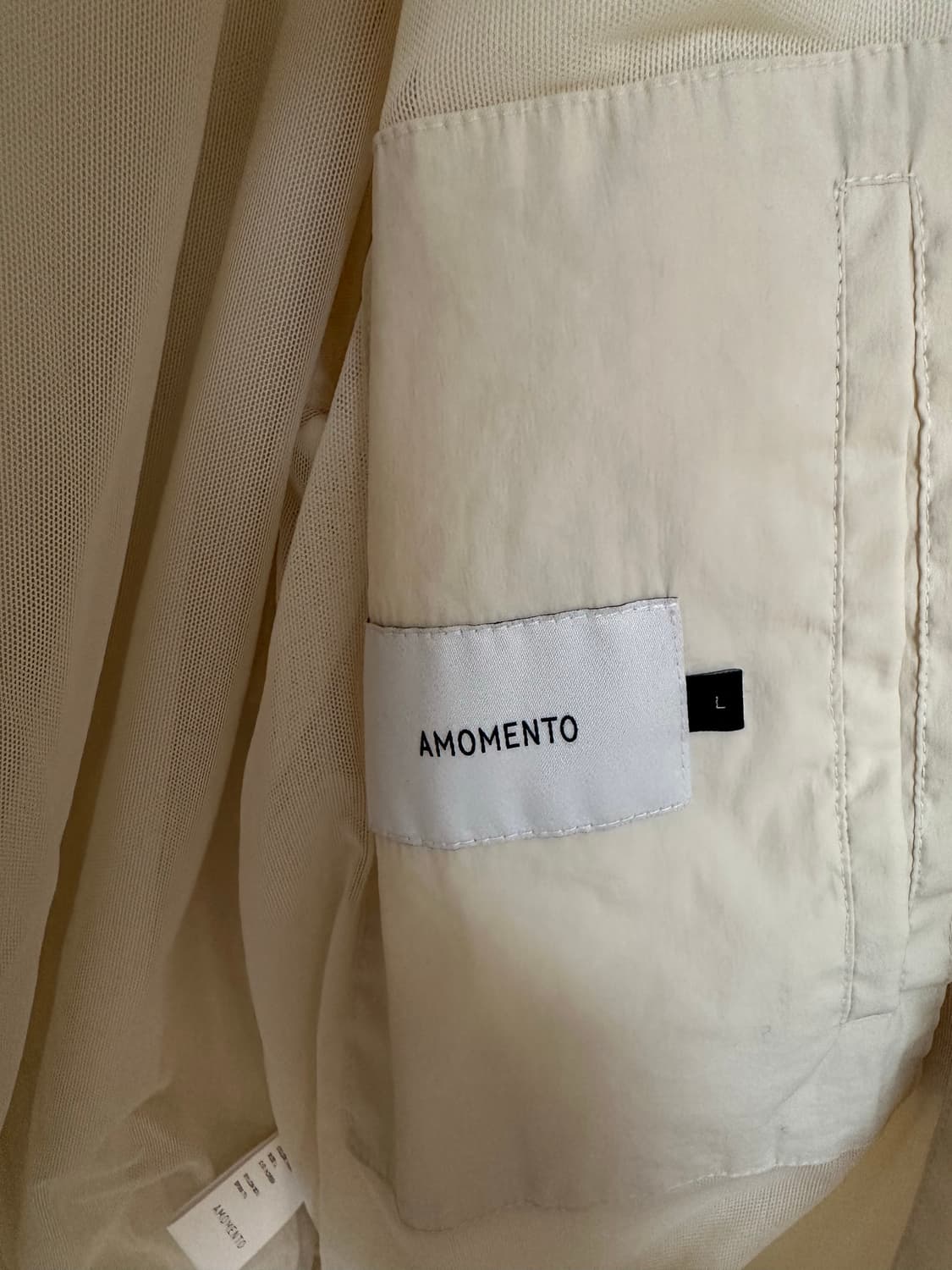 아모멘토 맨즈 블럭 자켓 상품이미지2