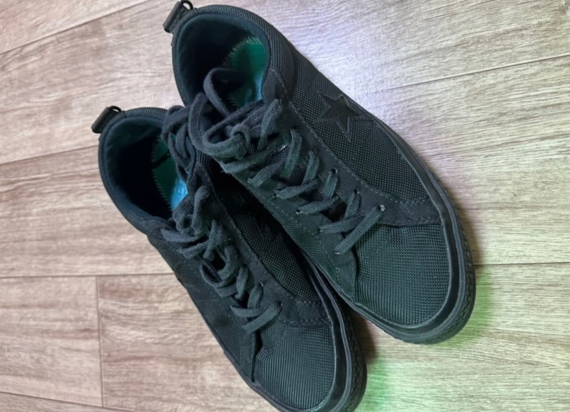 컨버스x칼하트 wip 원스타 로우 올블랙 250 상품이미지3