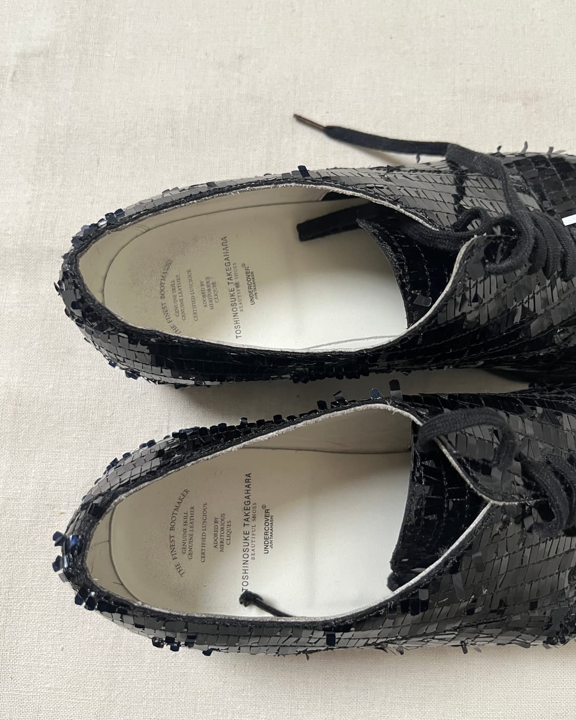 언더커버 타케가하라 스팽글 더비슈즈 undercover 245 상품이미지8