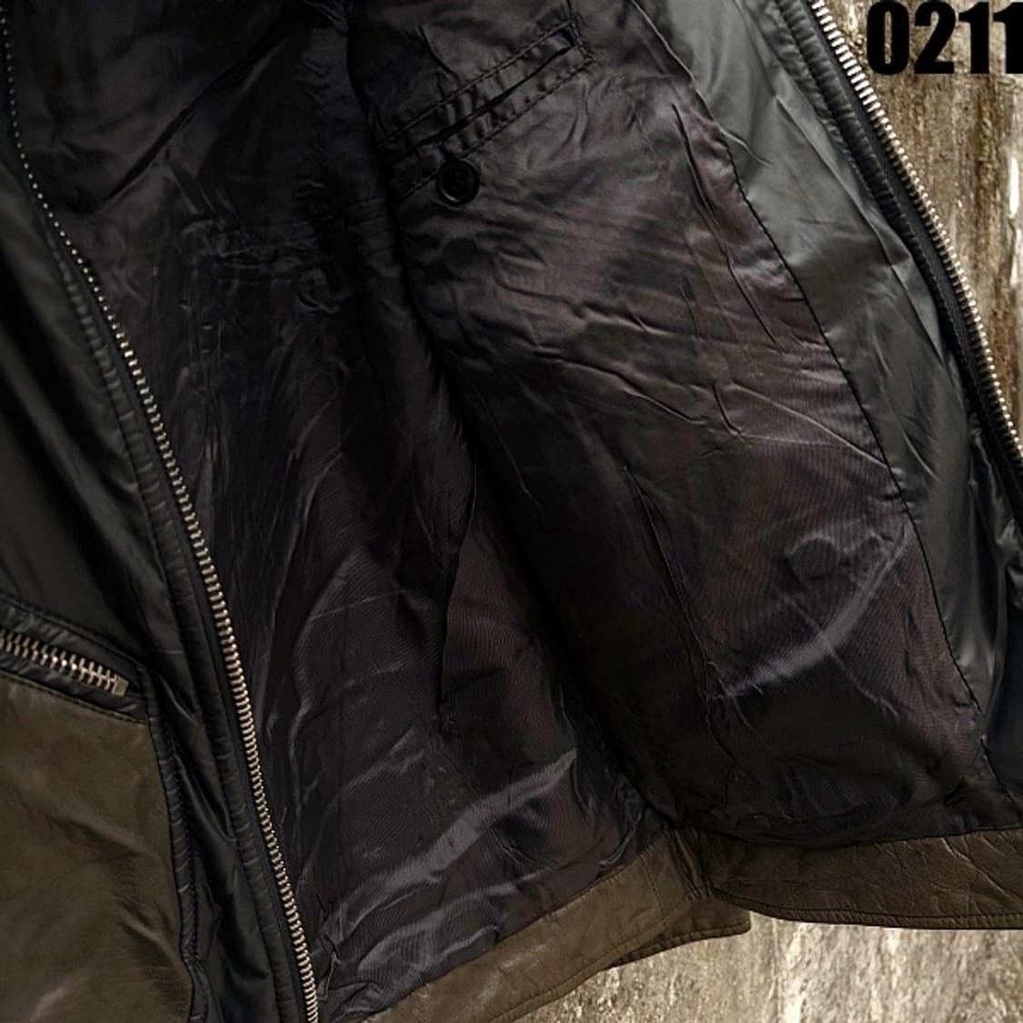 돌체앤가바나 쉽 스킨 양가죽 집업 자켓 48 0211  상품이미지4