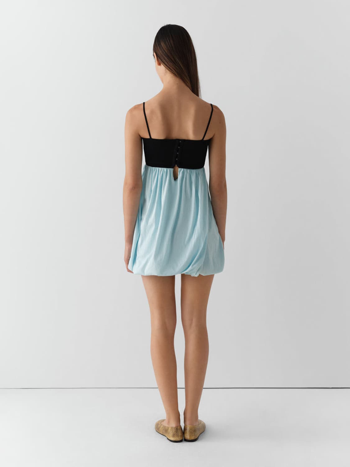 [M]기마구아스 Selina 미니 드레스/블루 상품이미지6