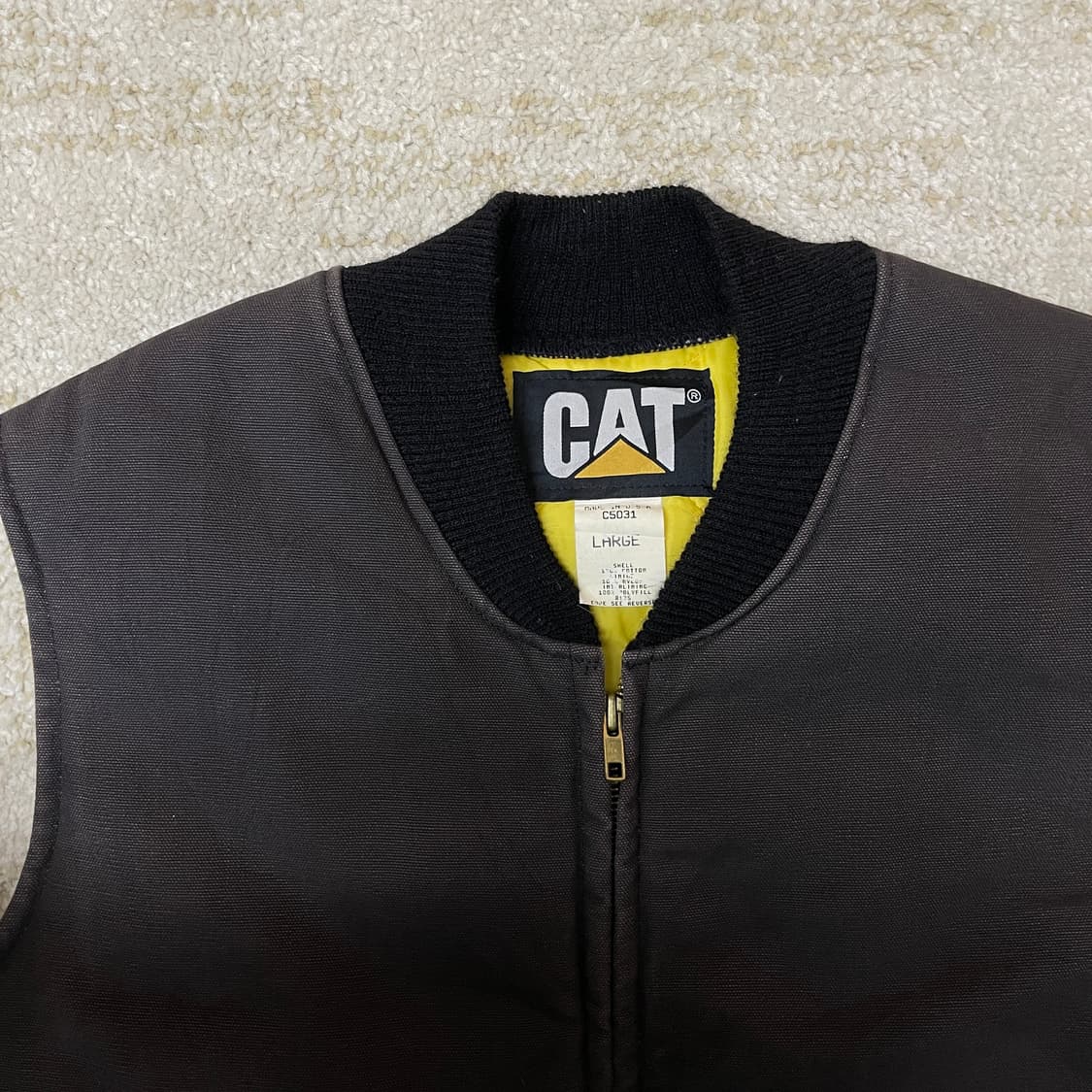 [L] CAT caterpillar 워크 베스트 MADE USA 상품이미지2