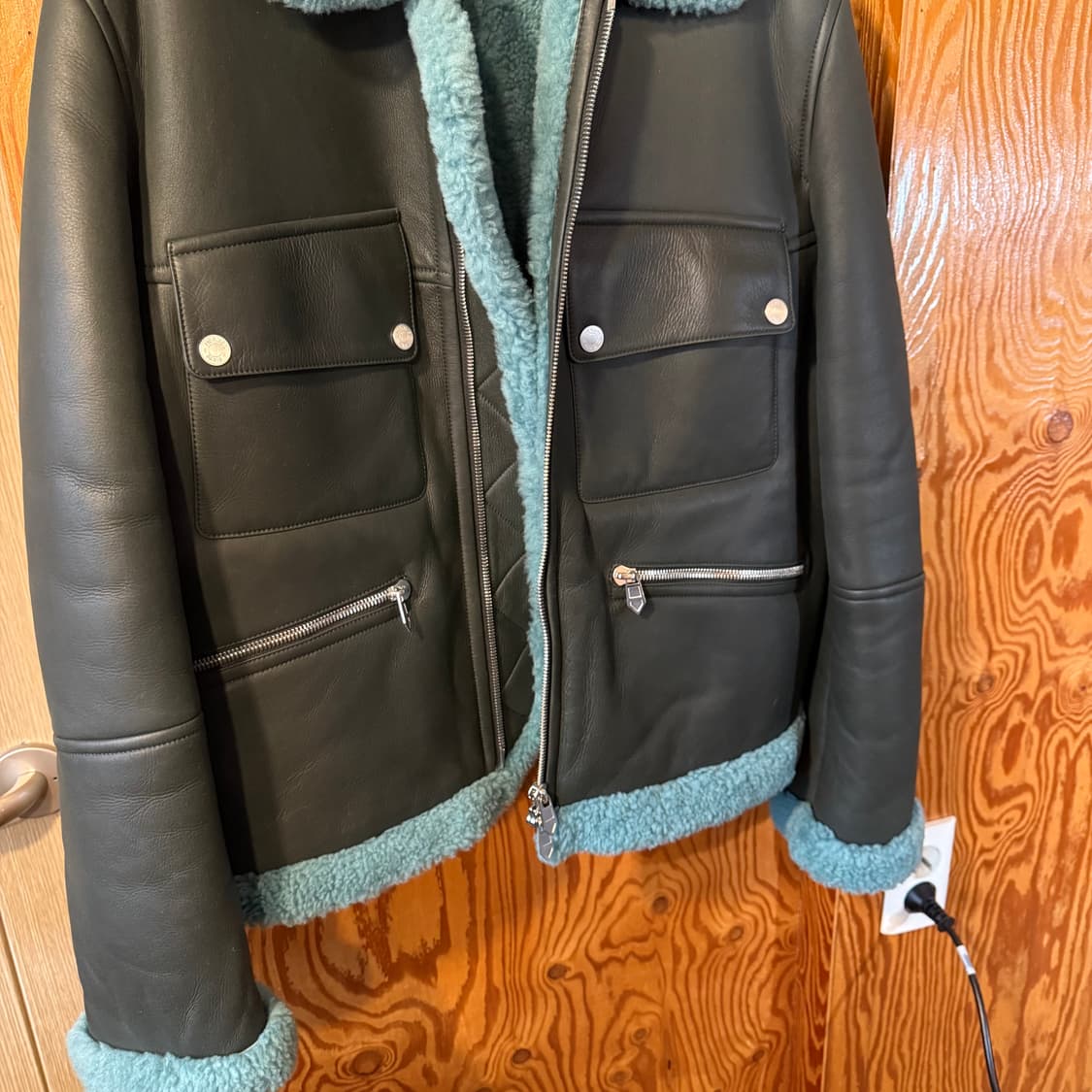 에르메스 2022 f/w 시어링 햄프 무스탕 자켓  상품이미지10