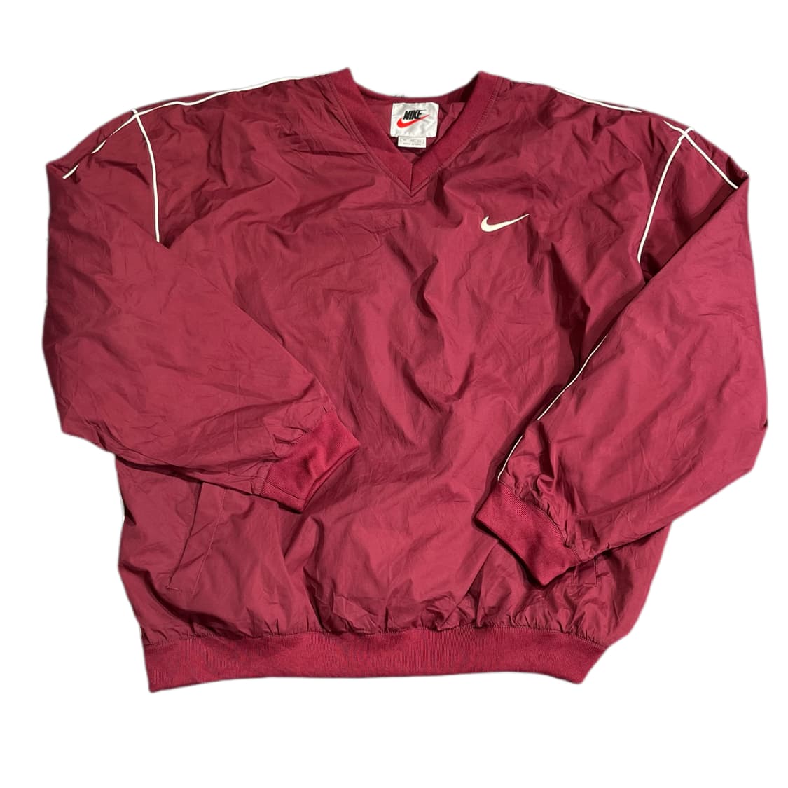 Nike burgundy big warm-up 상품이미지3