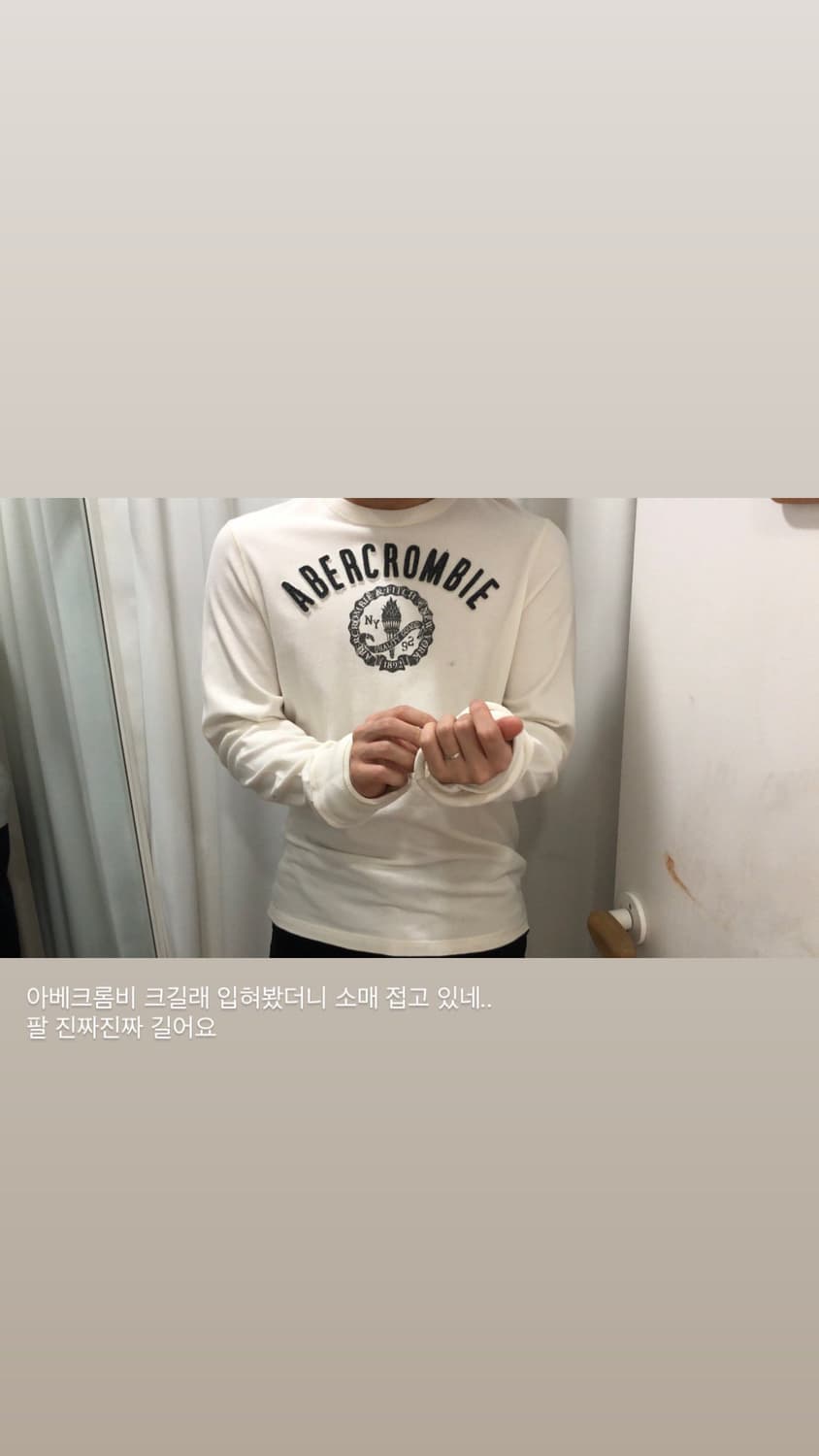 아베크롬비 롱슬리브 상품이미지1