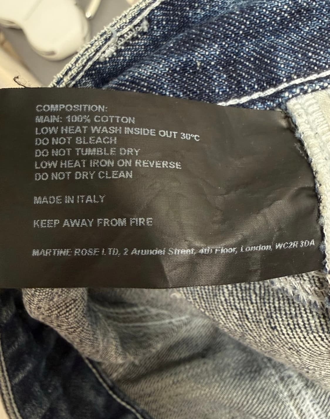 마틴로즈 부츠컷 데님 상품이미지4