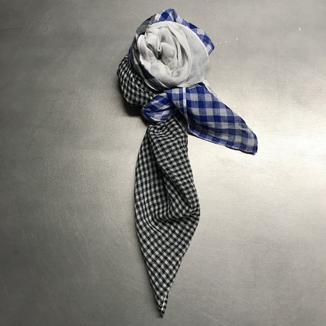 ZUCCA 주카 배색 스카프 상품이미지1