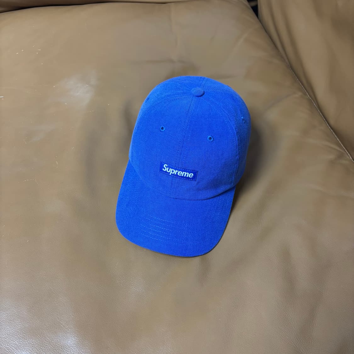 슈프림 6패널 볼캡 모자 코듀라 로얄 상품이미지1