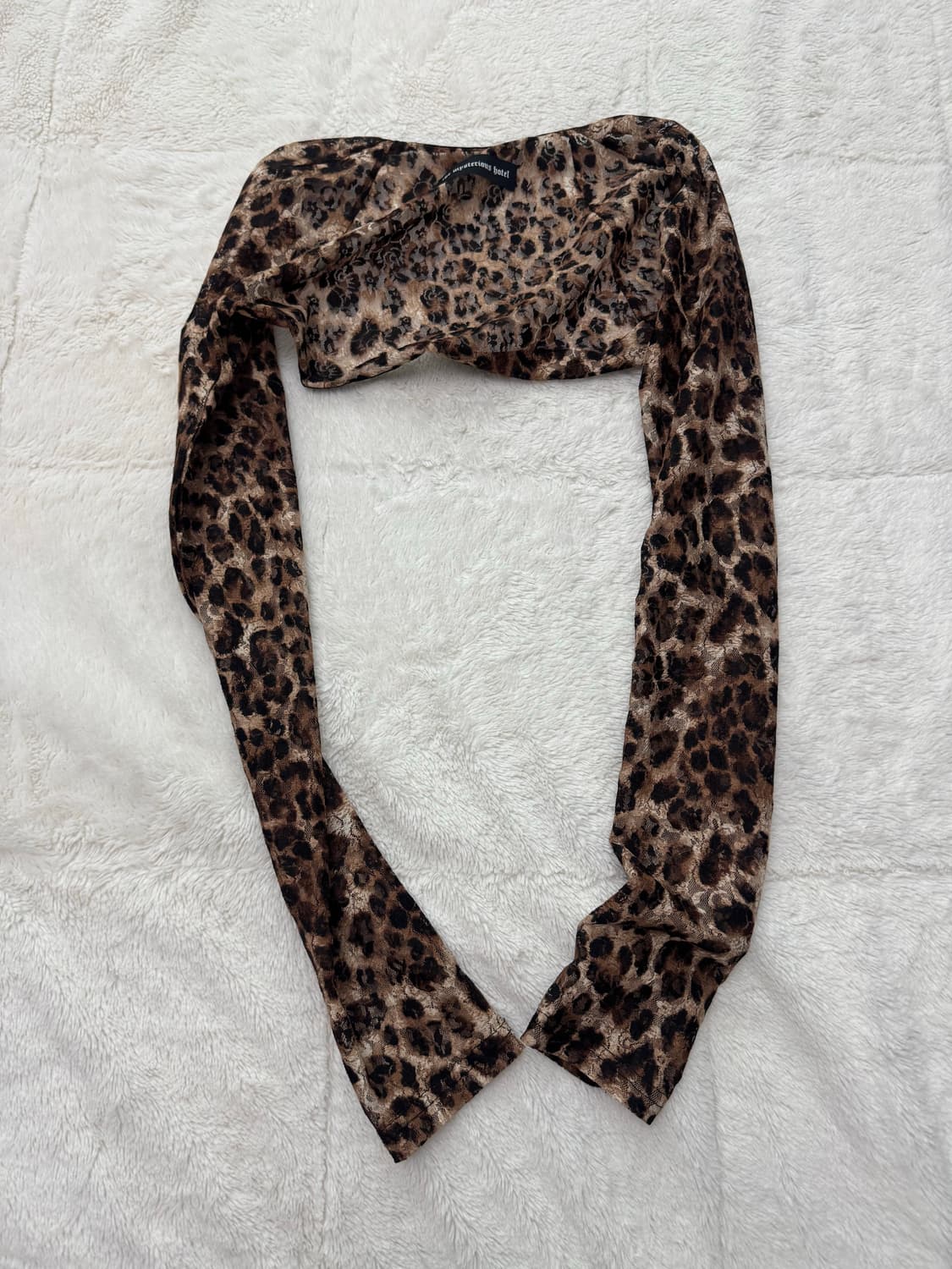 더미스테리어스호텔 레오파드 볼레로 상품이미지2