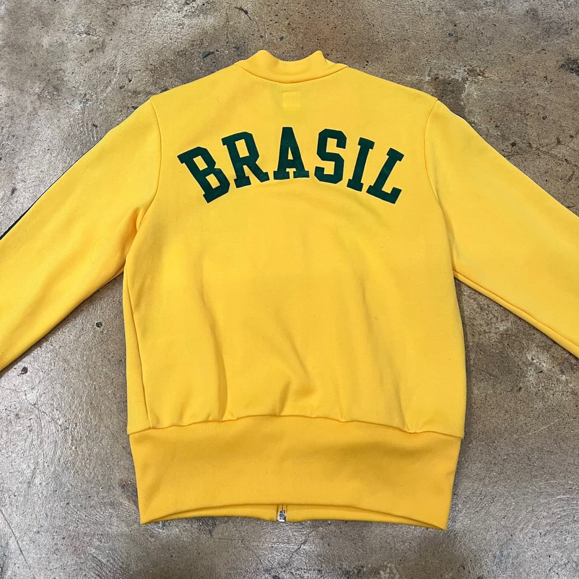 아디다스 노초 옐로우 브라질 크롭 져지 트랙탑 90 상품이미지4