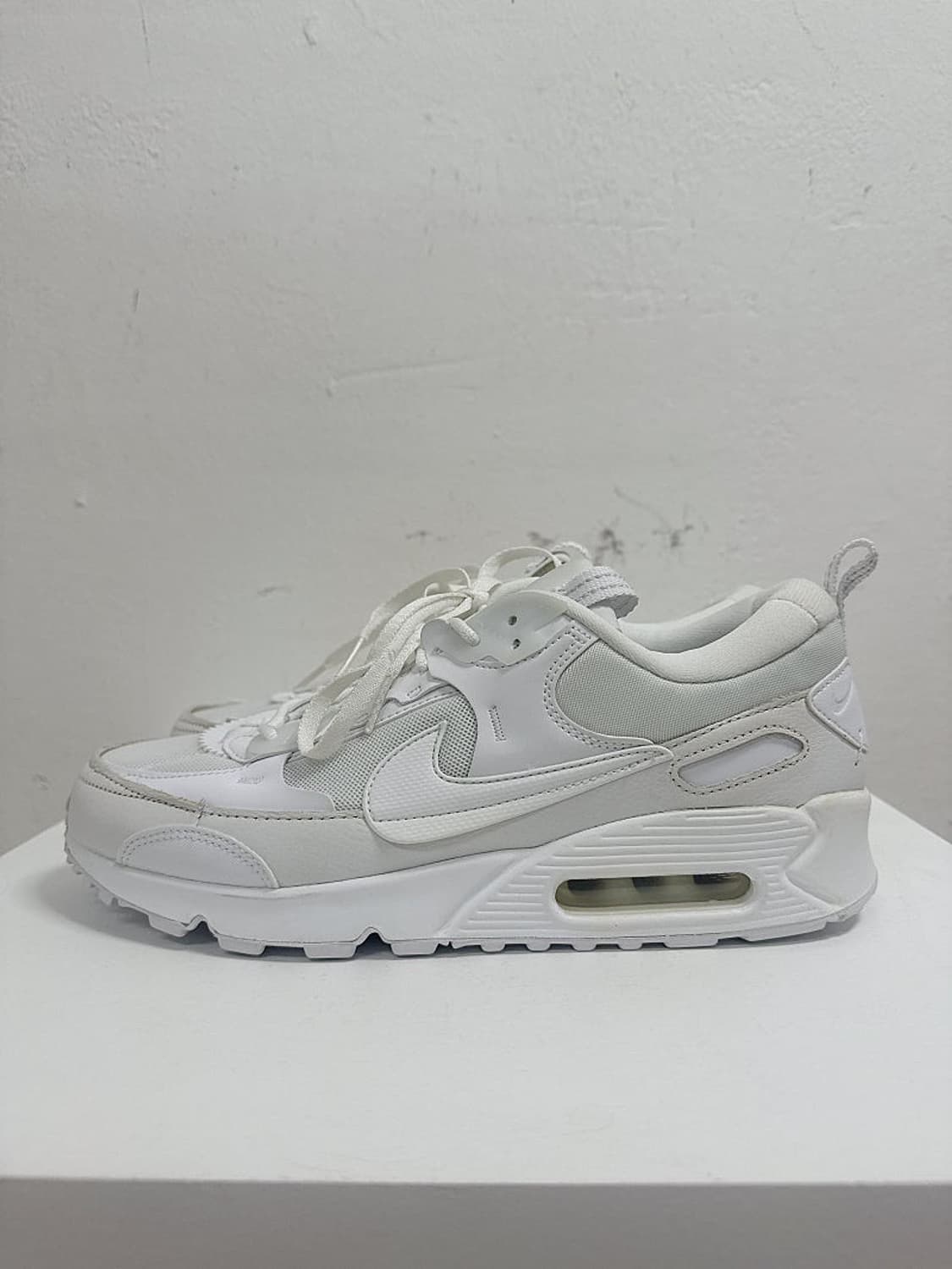 (정품/새상품) NIKE 나이키 화이트 에어맥스 90 스니커즈 상품이미지3