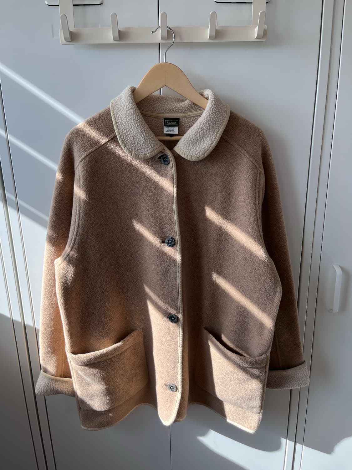 L.L.Bean 엘엘빈 후리스 배색 코트 상품이미지5