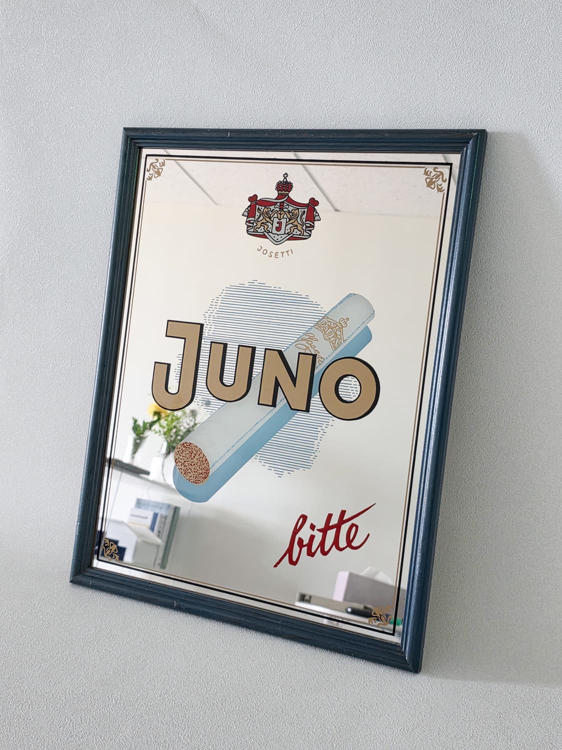 [중고] 70년대 Juno Josetti 독일 빈티지 거울 액자 상품이미지3