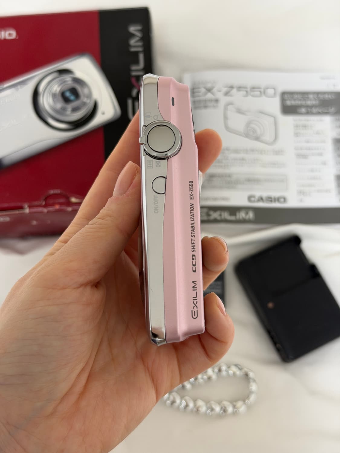 카시오 z550 핑크 풀박스 상품이미지8