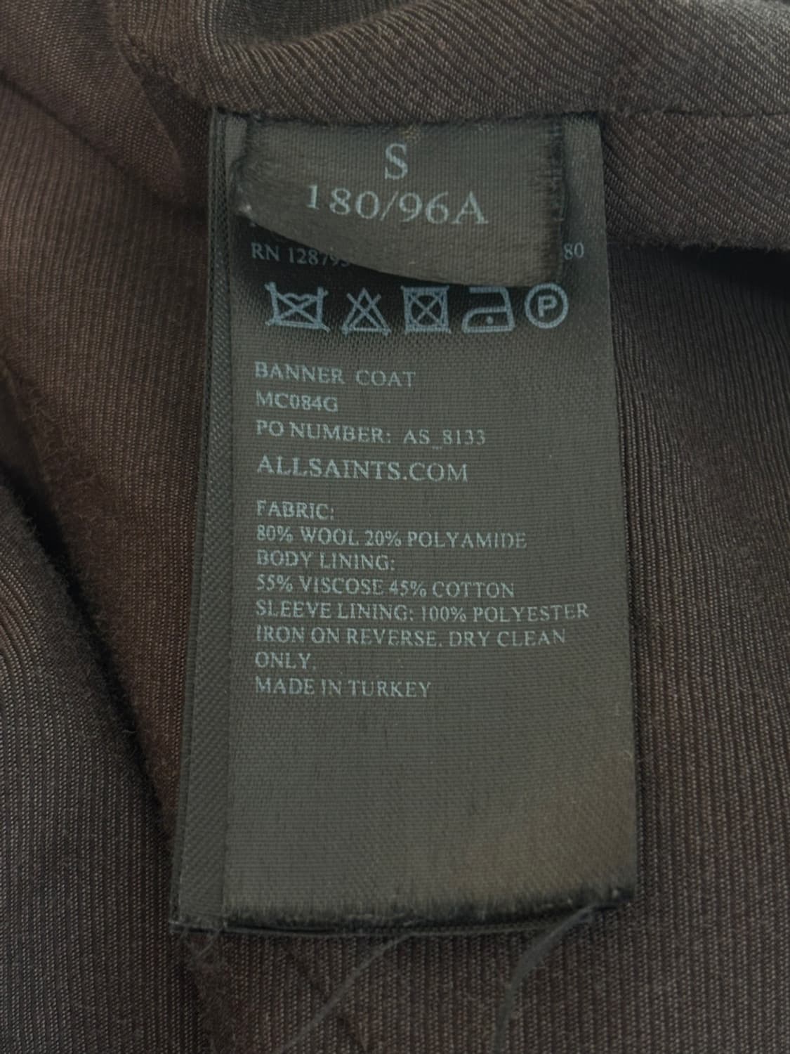 All Saints Wool Coat 상품이미지9