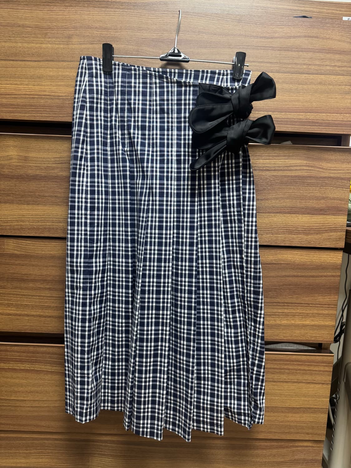 언노운블루 Bunny Bunny Skirt - check 상품이미지3