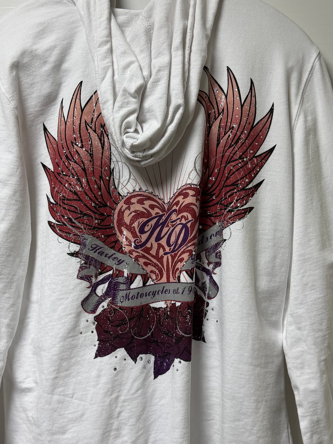 할리데이비슨 후드집업 L 상품이미지4