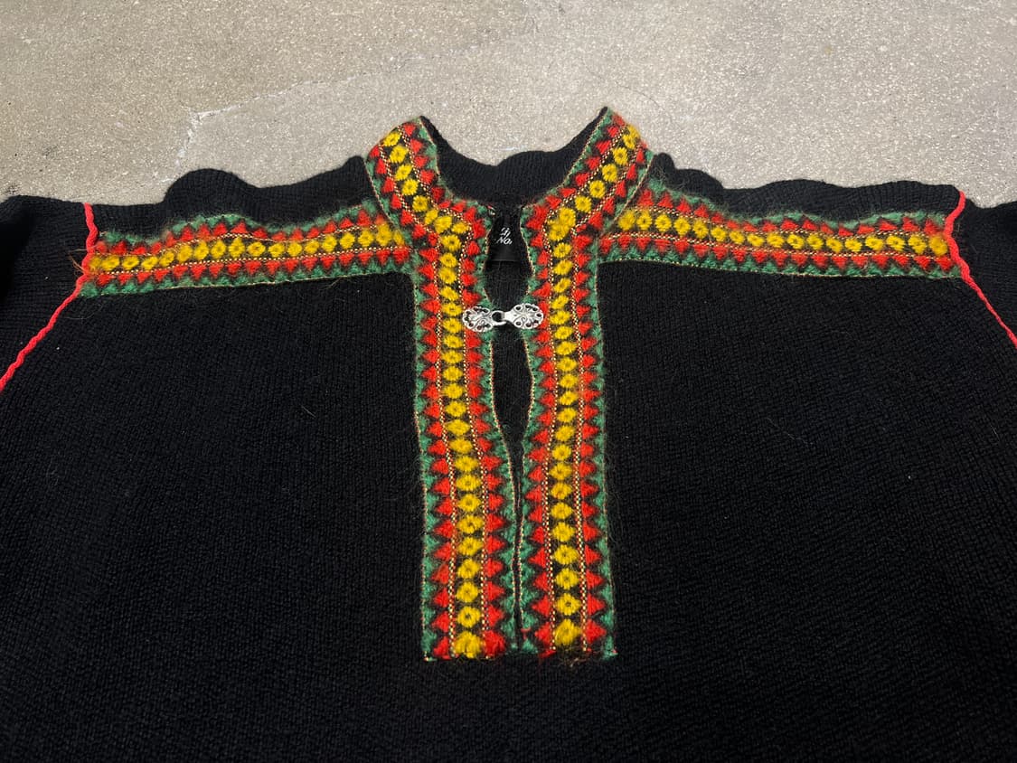 노르딕 에스닉풍 울 니트  상품이미지3