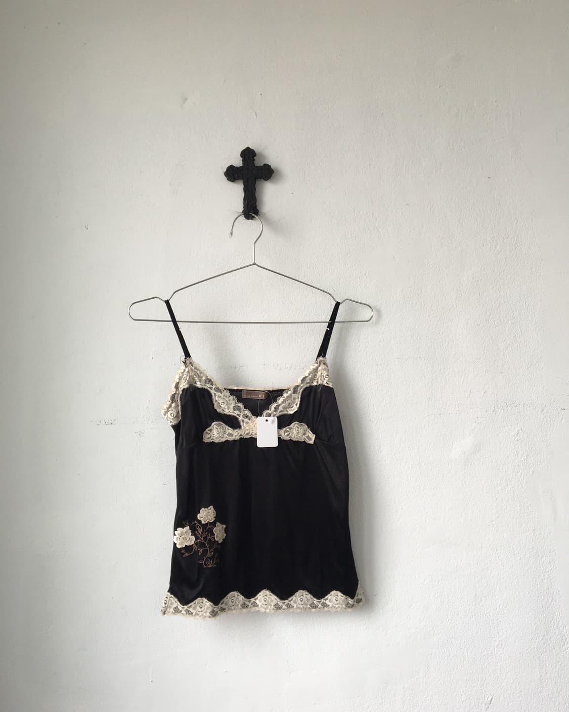 Lace trimming sleeveless 상품이미지2