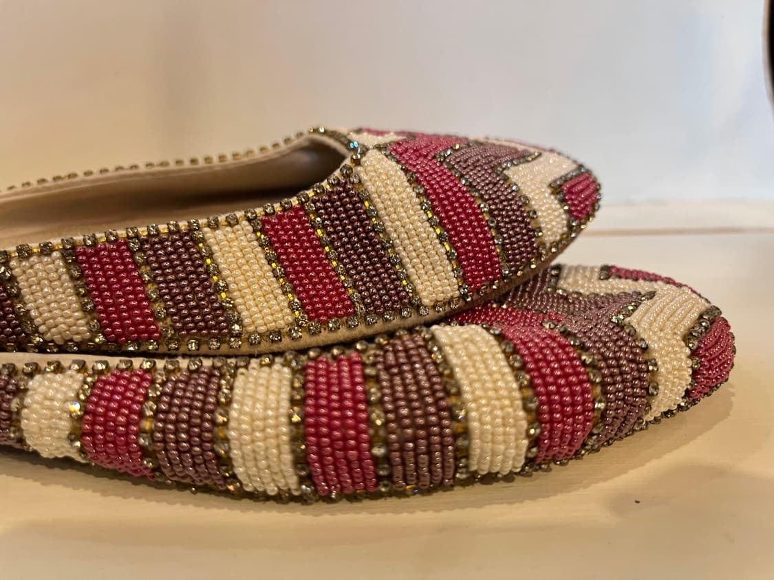 Vintage beaded slippers 상품이미지3