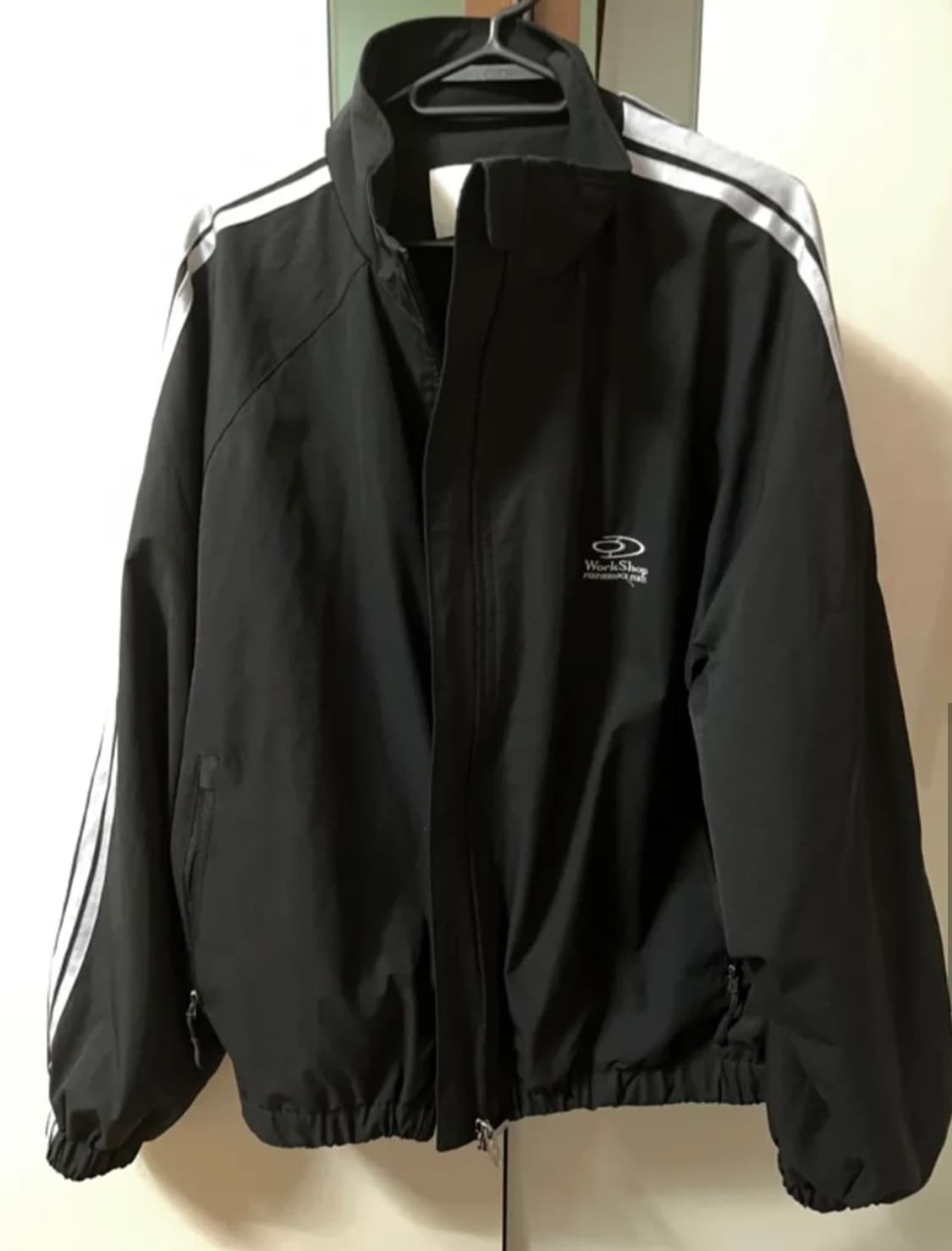 트래블 라인 져지 자켓 바지 세트 블랙 상품이미지5