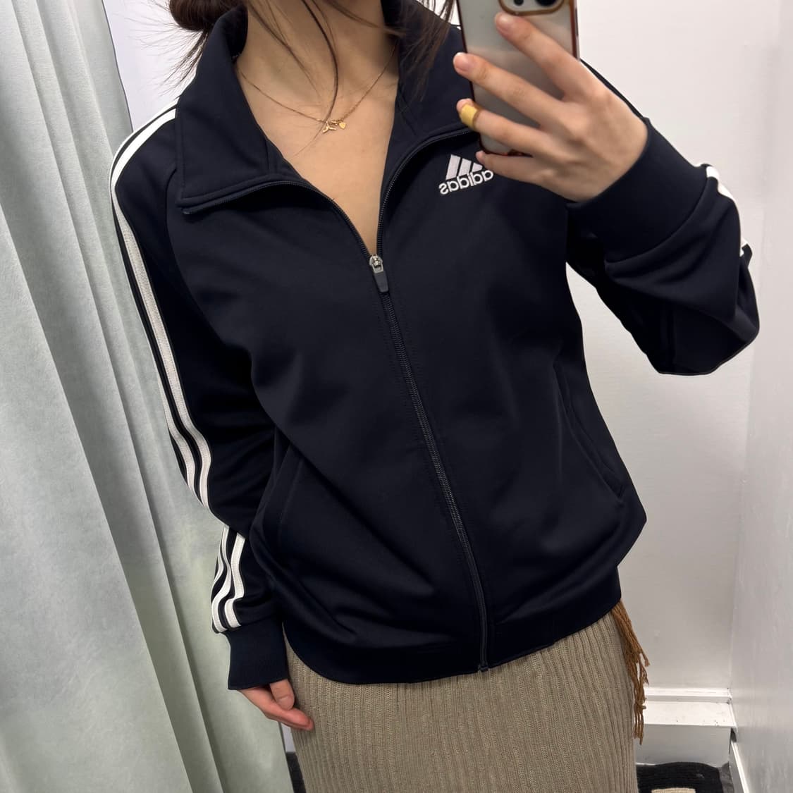 아다디스 네이비 트랙탑 져지 상품이미지1