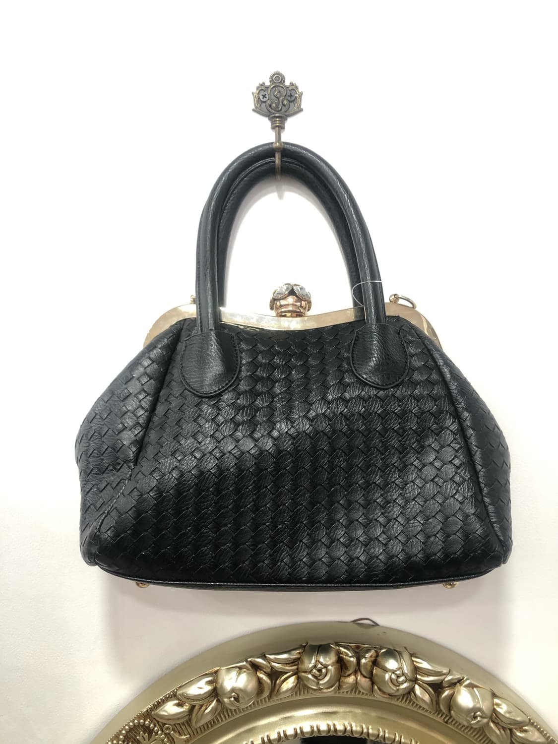 oriental floral butterfly leather bag 상품이미지2