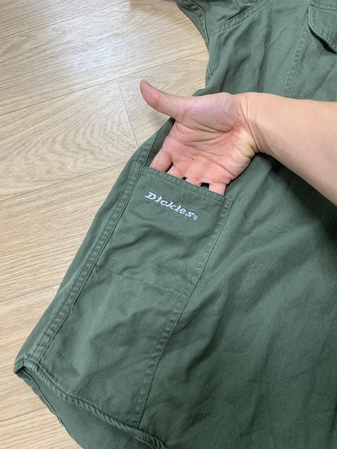 2XL) Dickies 디키즈 워크 반팔셔츠 상품이미지5