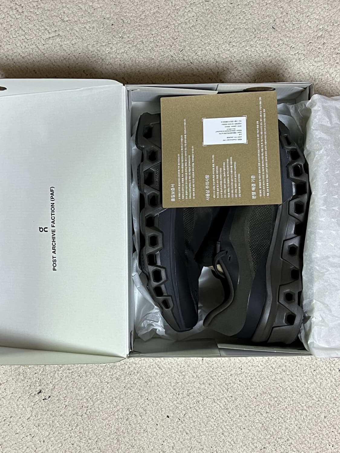 온 러닝 x 포스트 아카이브 팩션 (파프) 클라우드몬스터 2 쏜 브라운 상품이미지4