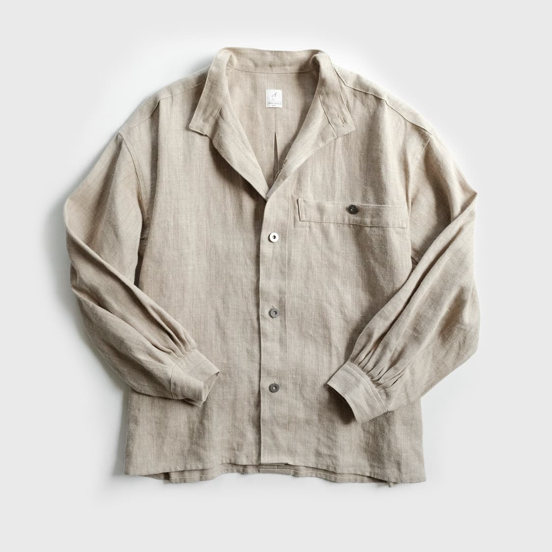 아나토미카 BOURGERON 린넨 셔츠 자켓 XL사이즈 상품이미지7