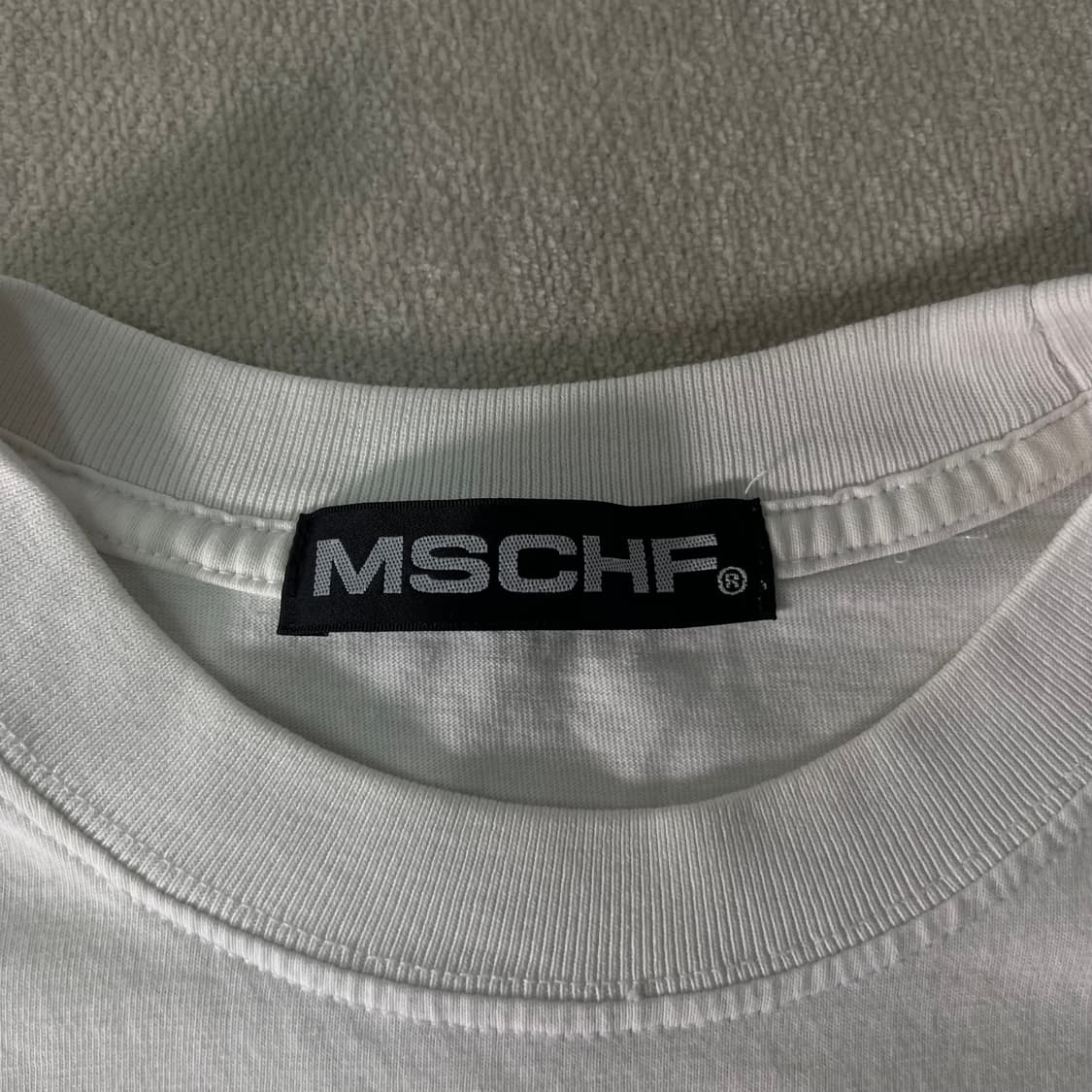 95 미스치프 백로고 반팔 티셔츠 상품이미지4