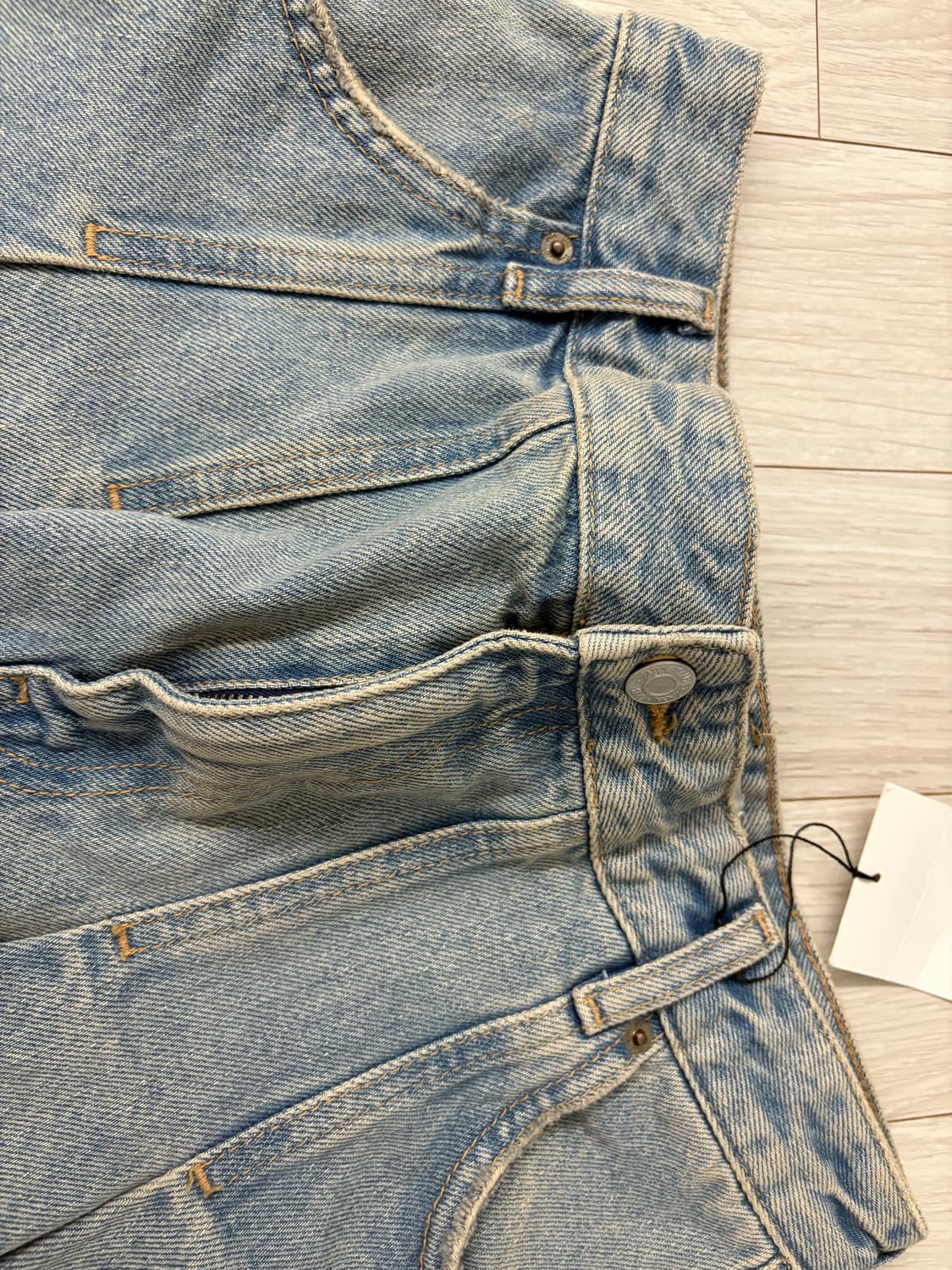 자라 플리츠 데님 스커트 s 새상품 상품이미지2