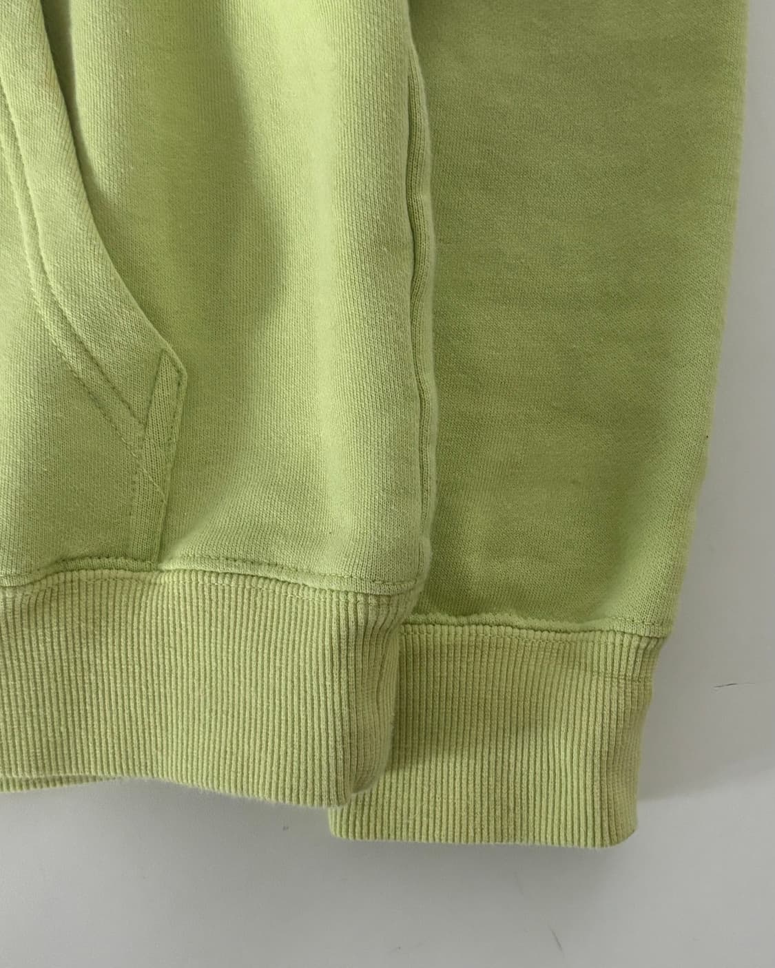 Stussy 스투시 라임컬러 USA스탁로고 후드티 상품이미지6