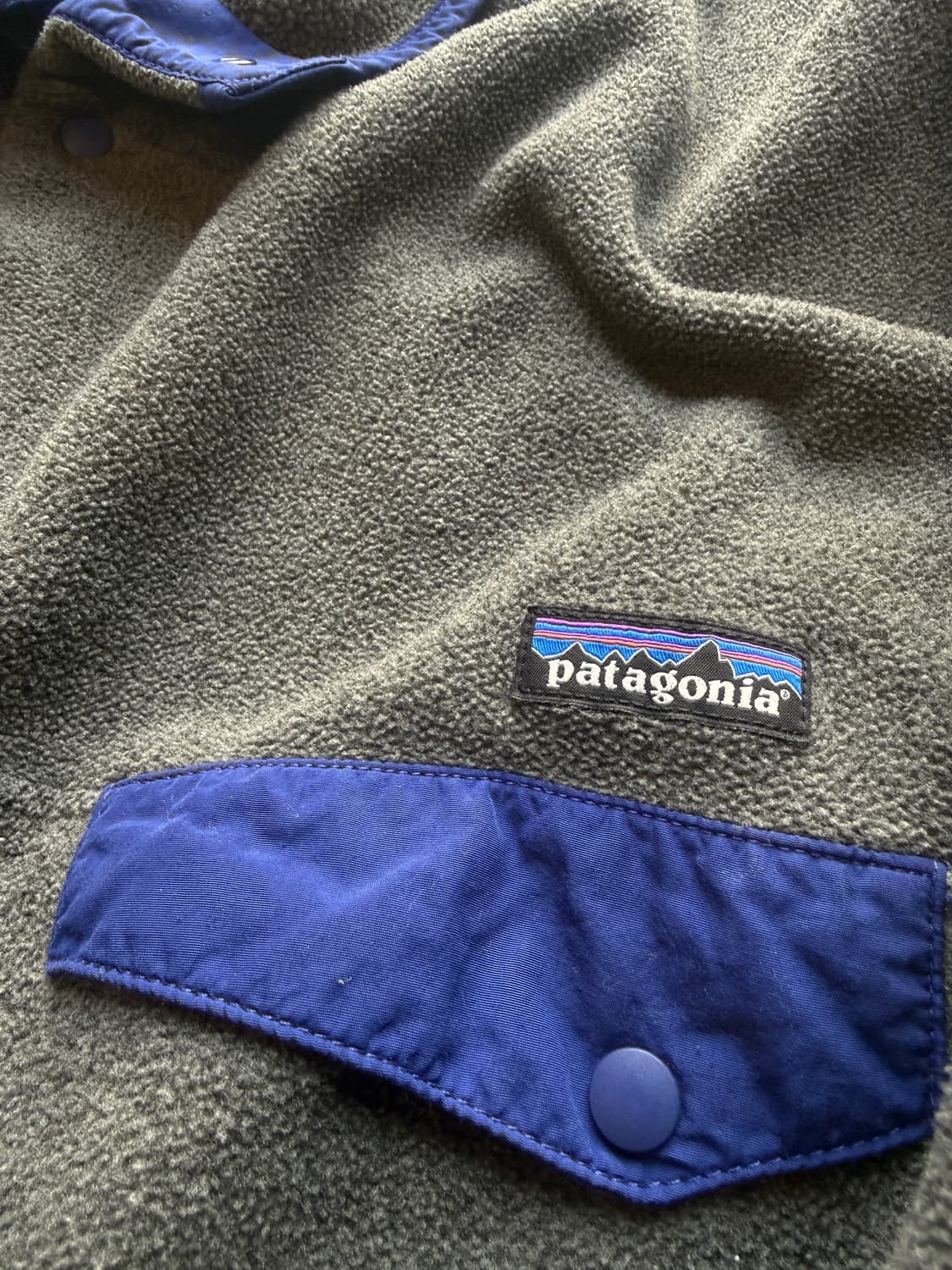 파타고니아 헤비웨이트 신칠라 니켈블루 XL(2XL) 상품이미지7