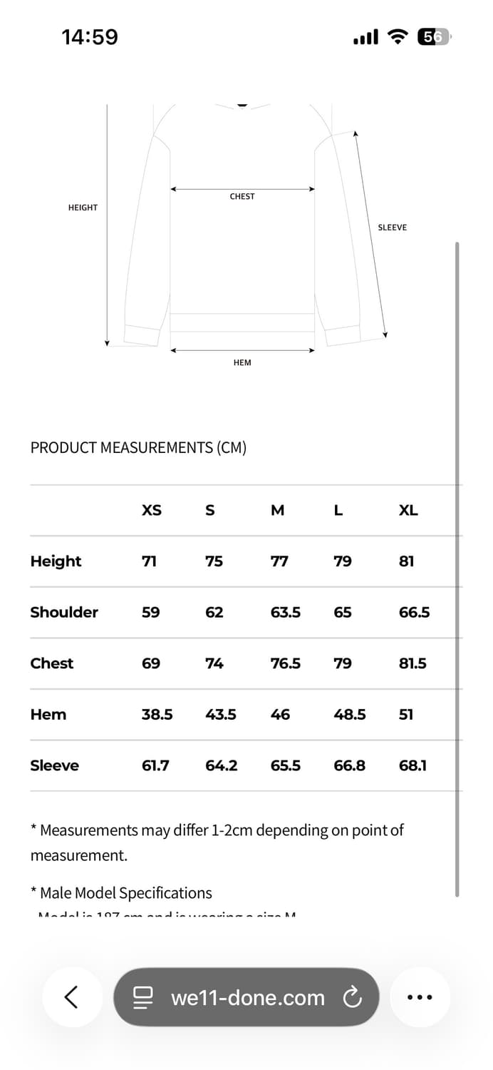 WE11DONE padded 셋업 (후드+스커트) 상품이미지8