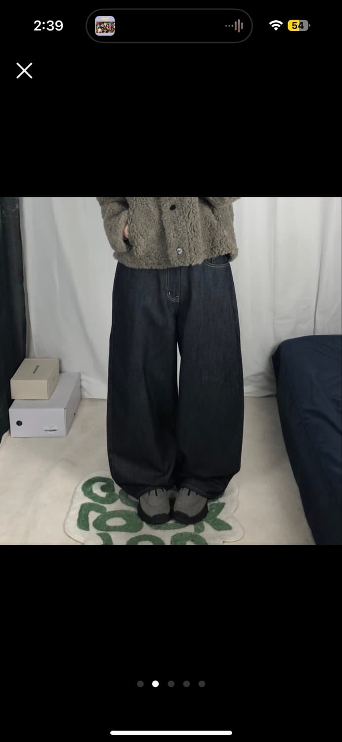 Ootj oot 논페이드 생지 데님 상품이미지3