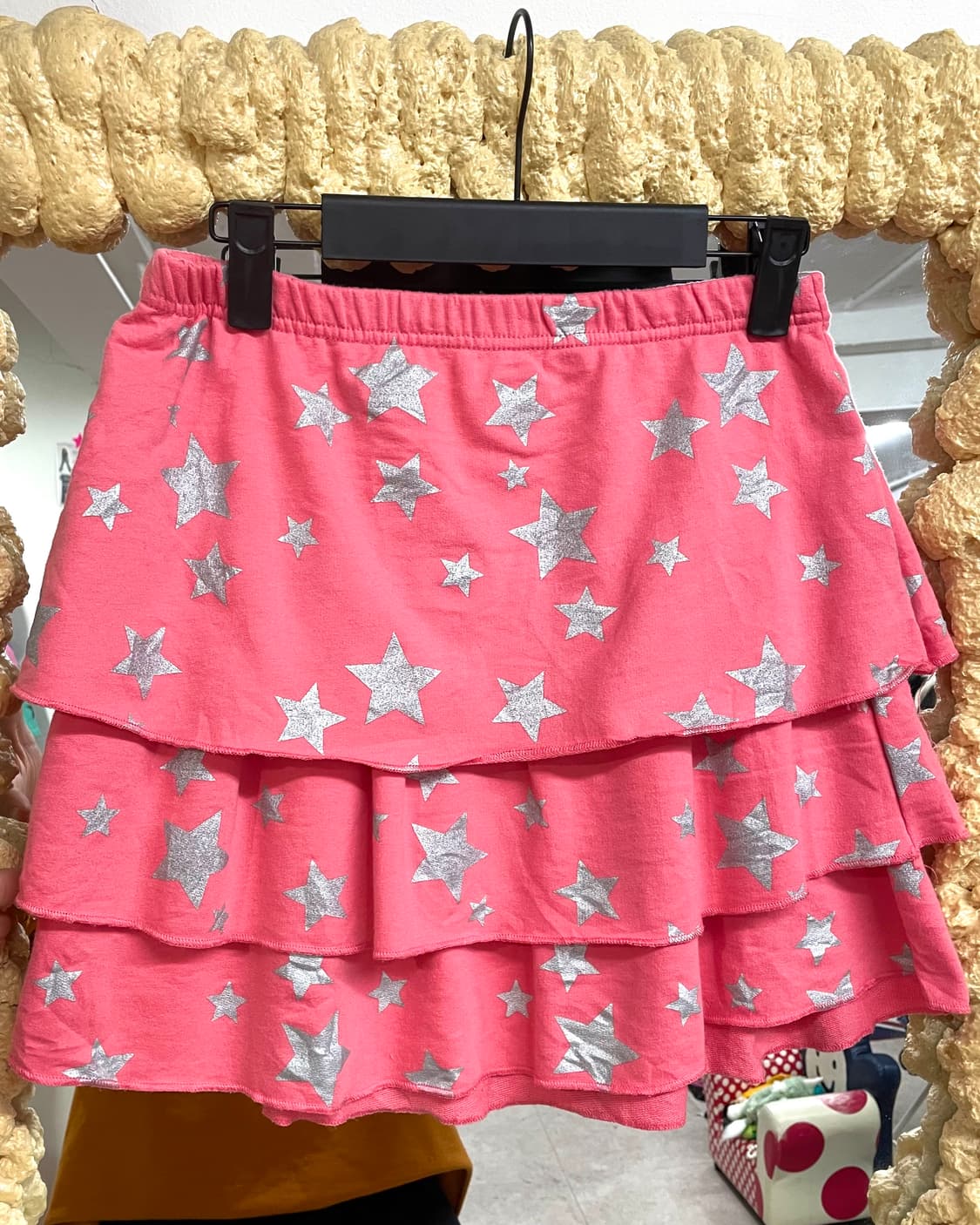 Coral Silver Star Lace-Up Skirt  상품이미지5