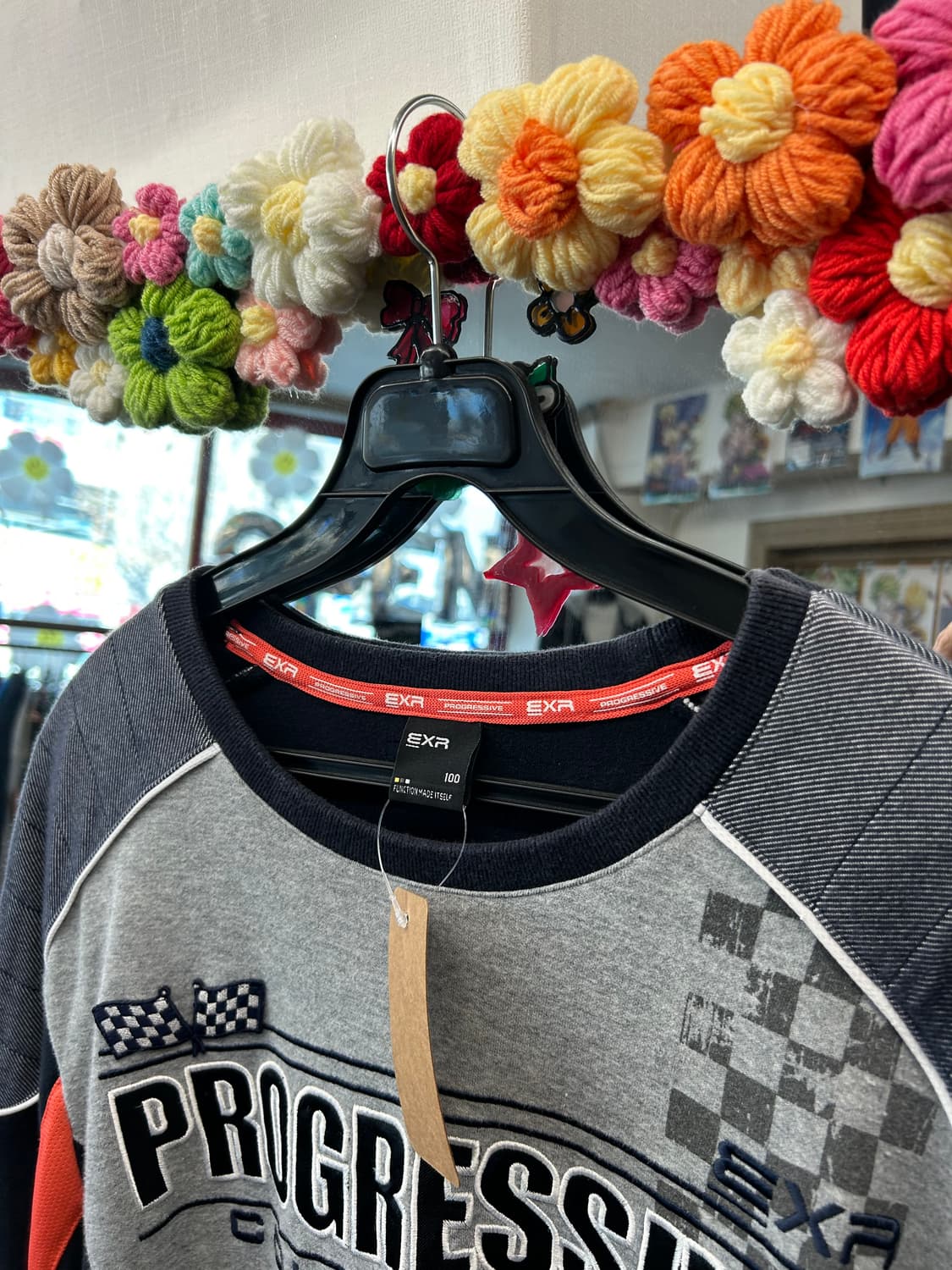 [EXR] 남성 빈티지 레이싱 스웻 셔츠 100 상품이미지2