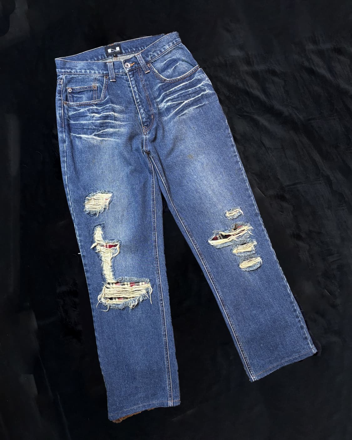 일본빈티지 디스트로이드 진 상품이미지1