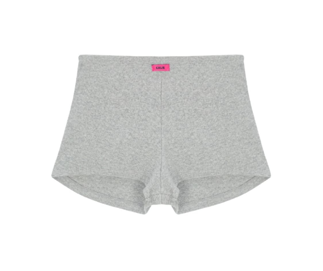 에즈이프캘리 쇼츠 플레어 스커트-팬츠 (멜란지그레이) 상품이미지6