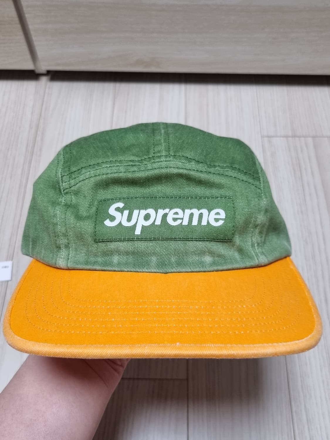 슈프림 피그먼트 투톤 캠프캡 24ss 상품이미지3