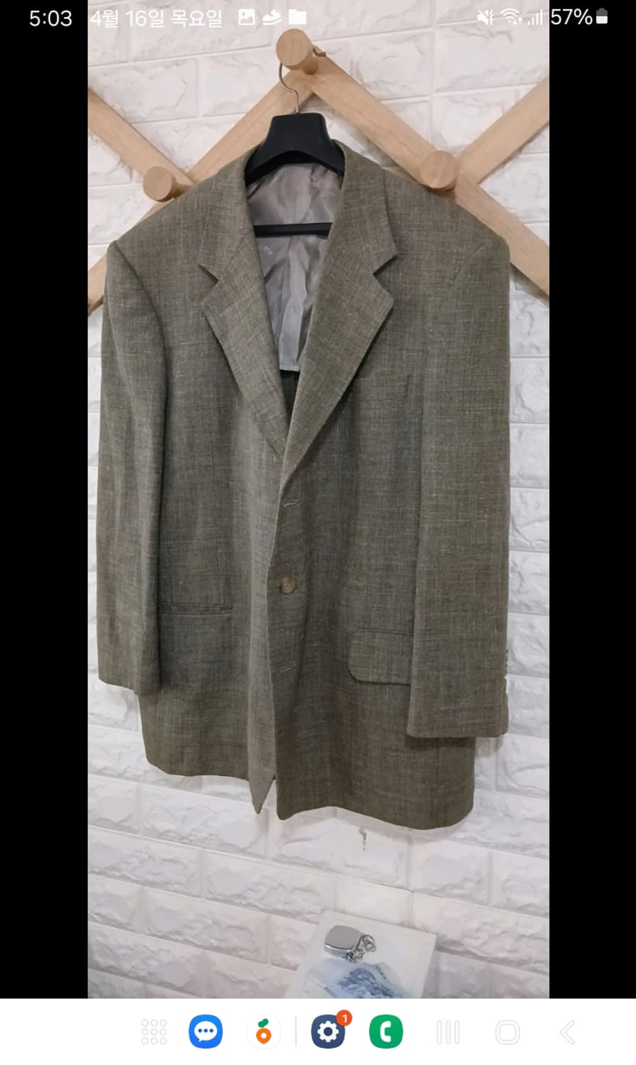 닥스 린넨 모헤어 블레이저 자켓 상품이미지3