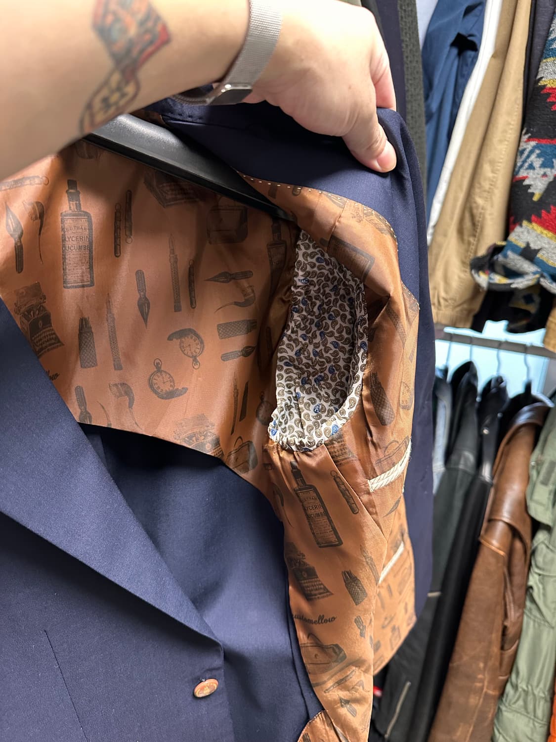 커스텀멜로우 남자 자켓 상품이미지3