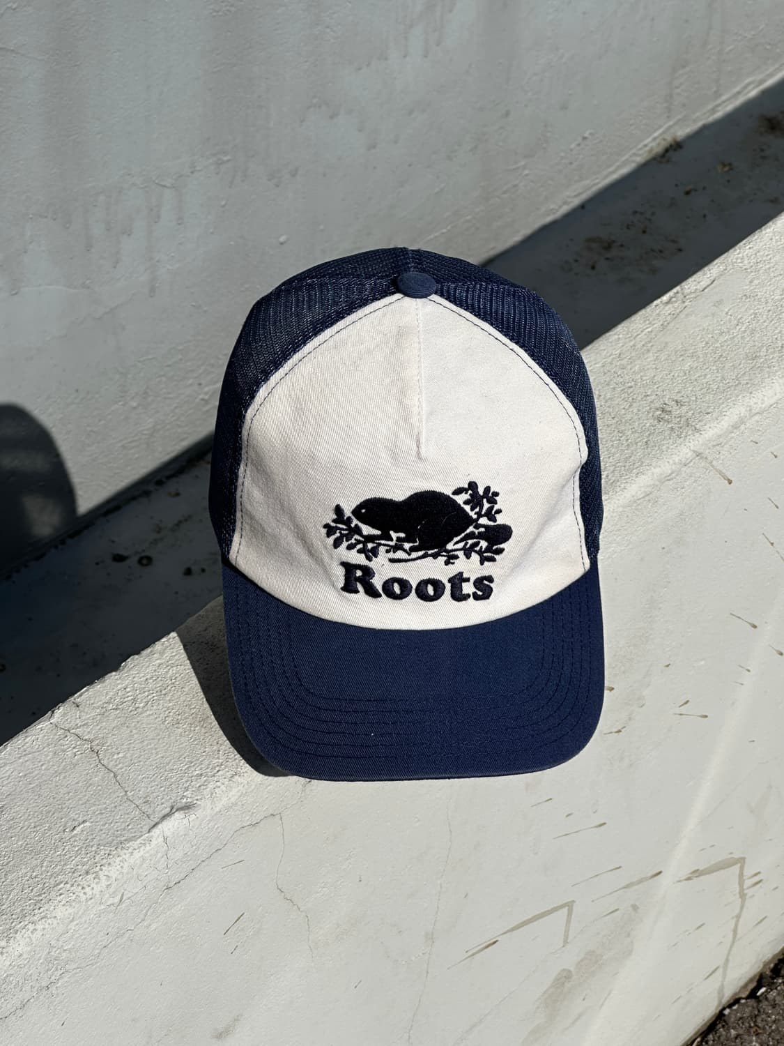 [F] 루츠 네이비 트러커 볼캡 모자 상품이미지1