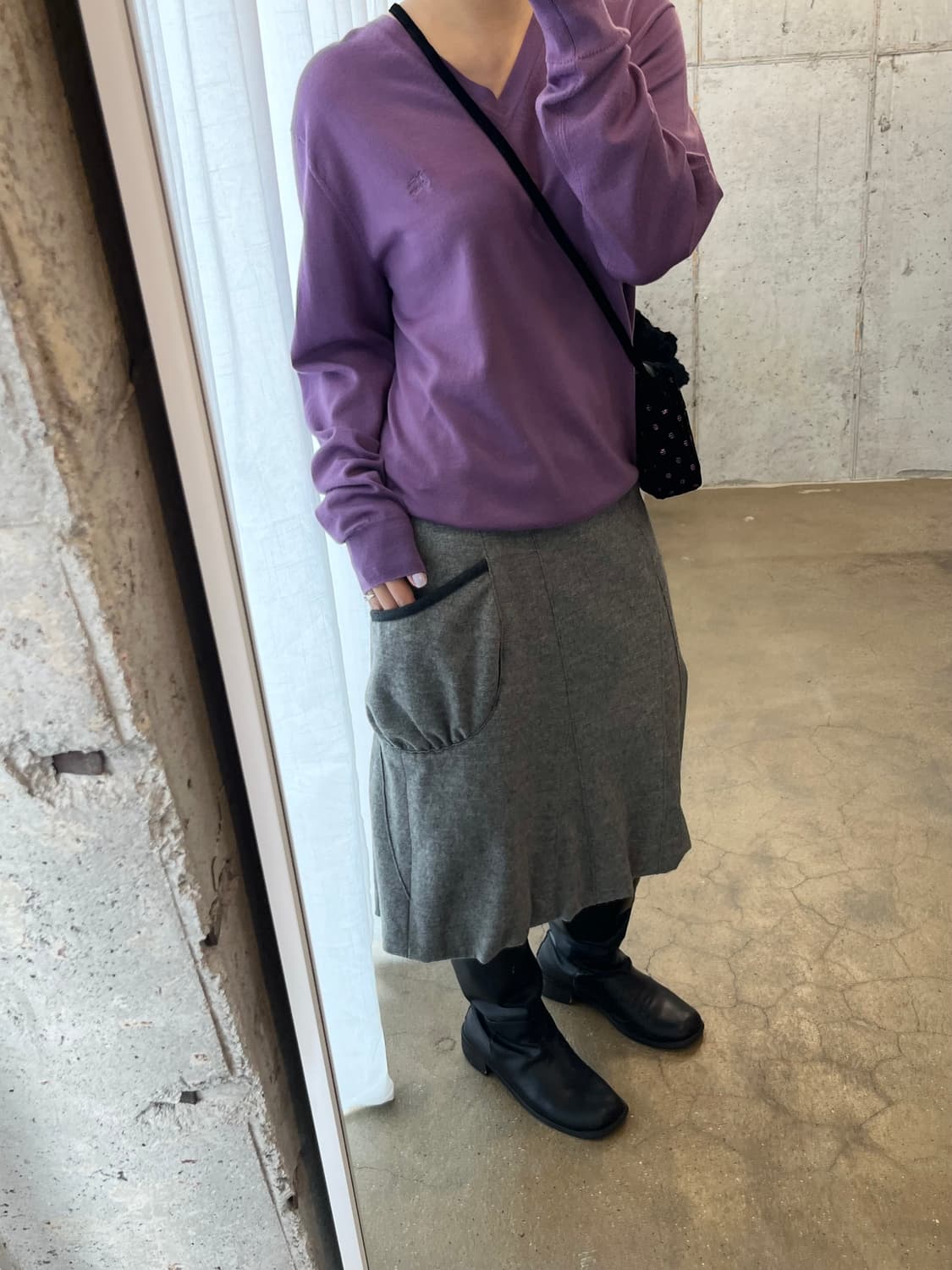 RENAULT BIS 벌룬 울 스커트 상품이미지2