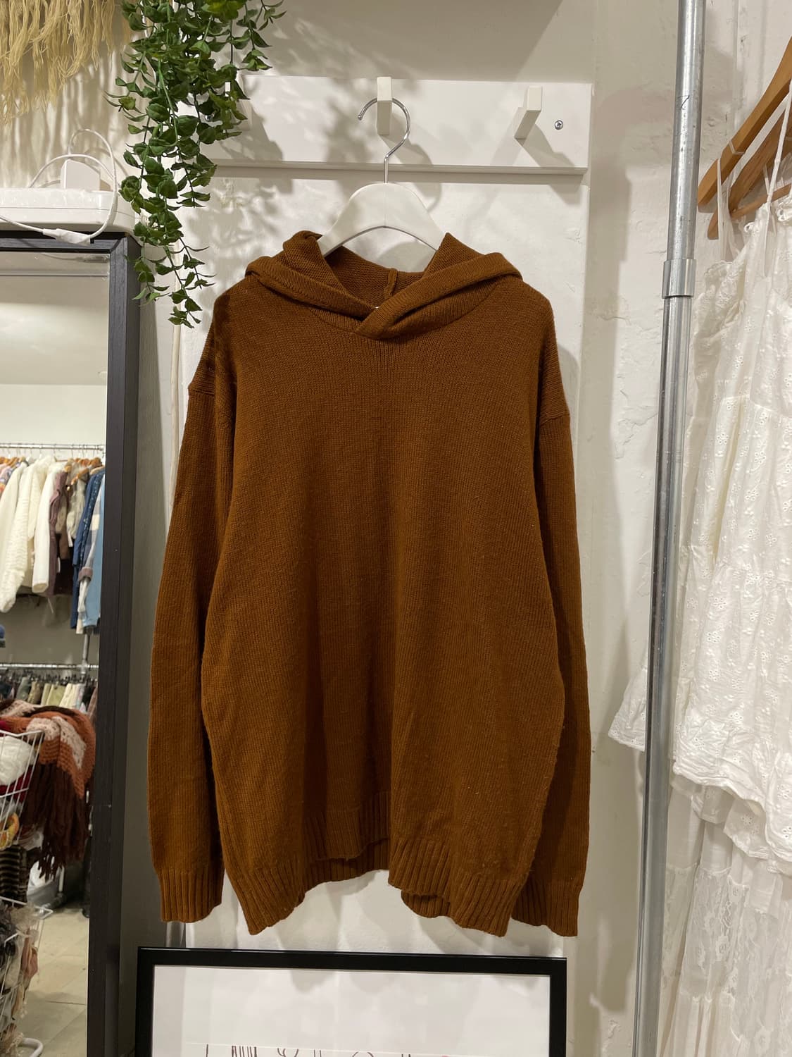 히피 모리 니트 후드 + 크로쉐 케이프 상품이미지10