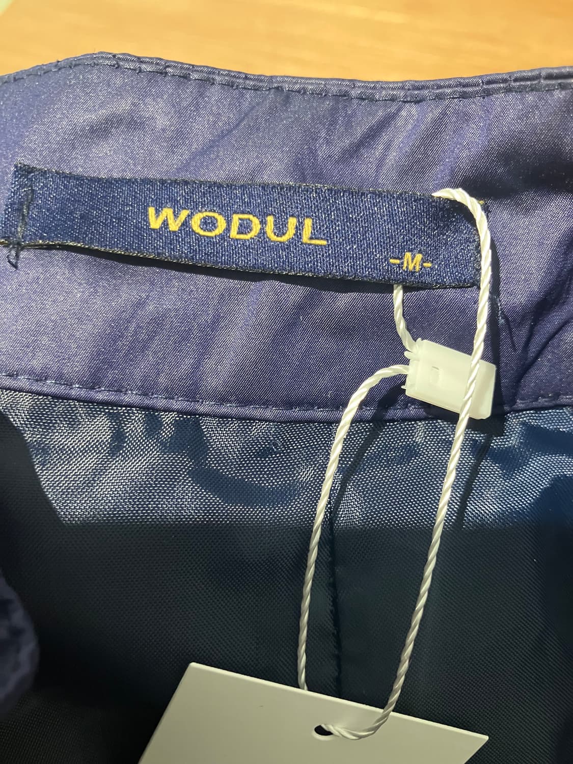 WODUL 버튼 디테일 네이비 자켓 M 상품이미지10