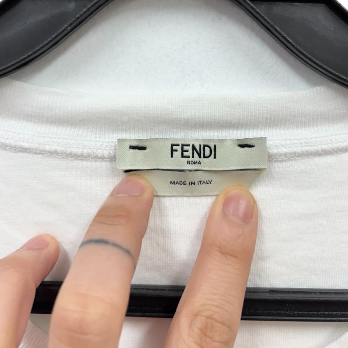 Fendi 펜디 로고 반팔티 상품이미지4