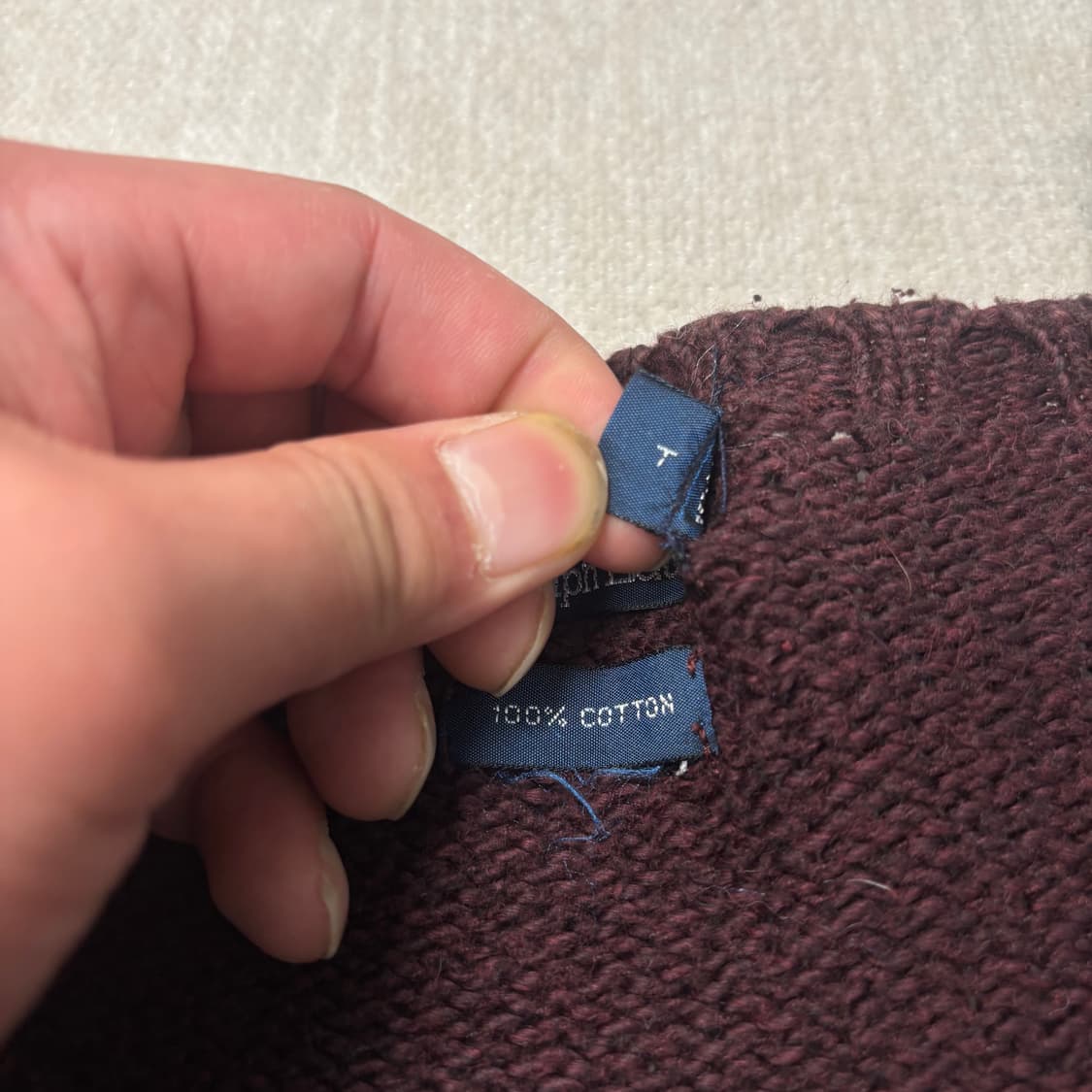 105 폴로랄프로렌 03ss 코튼 니트  상품이미지4